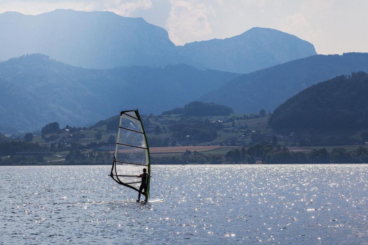 Landhotel Gruenberg Am See غموندين المظهر الخارجي الصورة