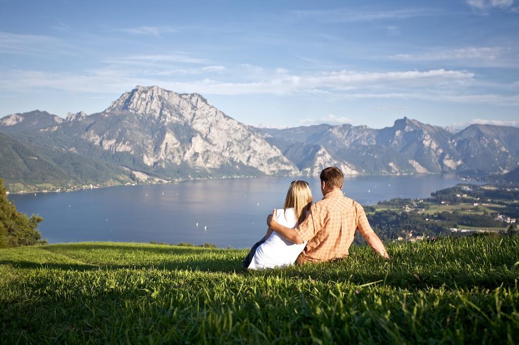 Landhotel Gruenberg Am See غموندين المظهر الخارجي الصورة