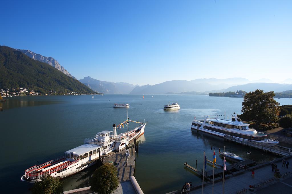 Landhotel Gruenberg Am See غموندين المظهر الخارجي الصورة