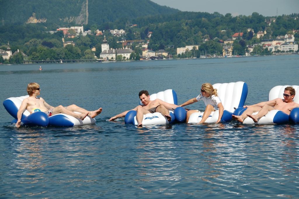 Landhotel Gruenberg Am See غموندين المظهر الخارجي الصورة