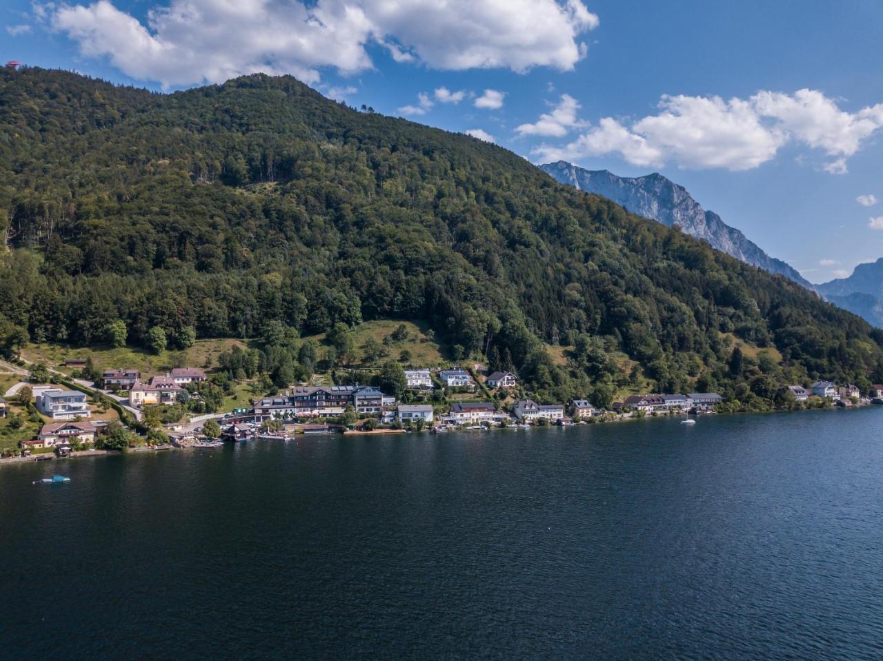 Landhotel Gruenberg Am See غموندين المظهر الخارجي الصورة