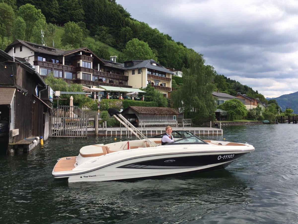 Landhotel Gruenberg Am See غموندين المظهر الخارجي الصورة