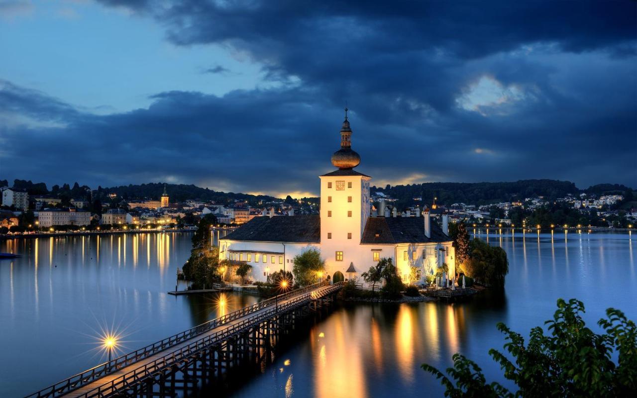 Landhotel Gruenberg Am See غموندين المظهر الخارجي الصورة